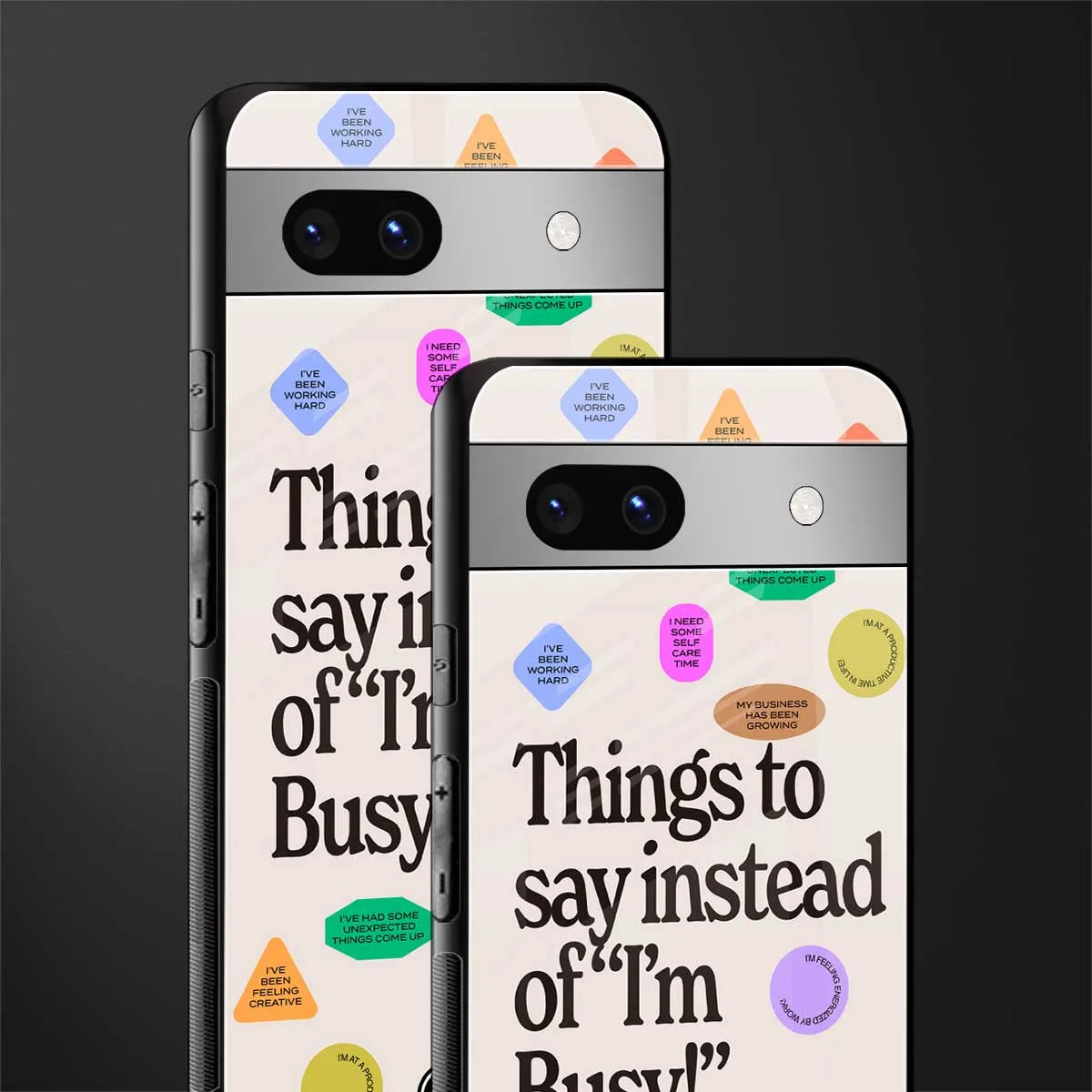 10 Things To Say Phone Case for Google Pixel 7A | Glass Case