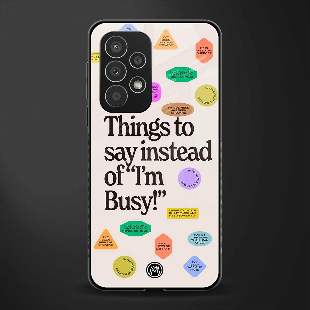 10 Things To Say Phone Case for Samsung Galaxy A23 | Glass Case