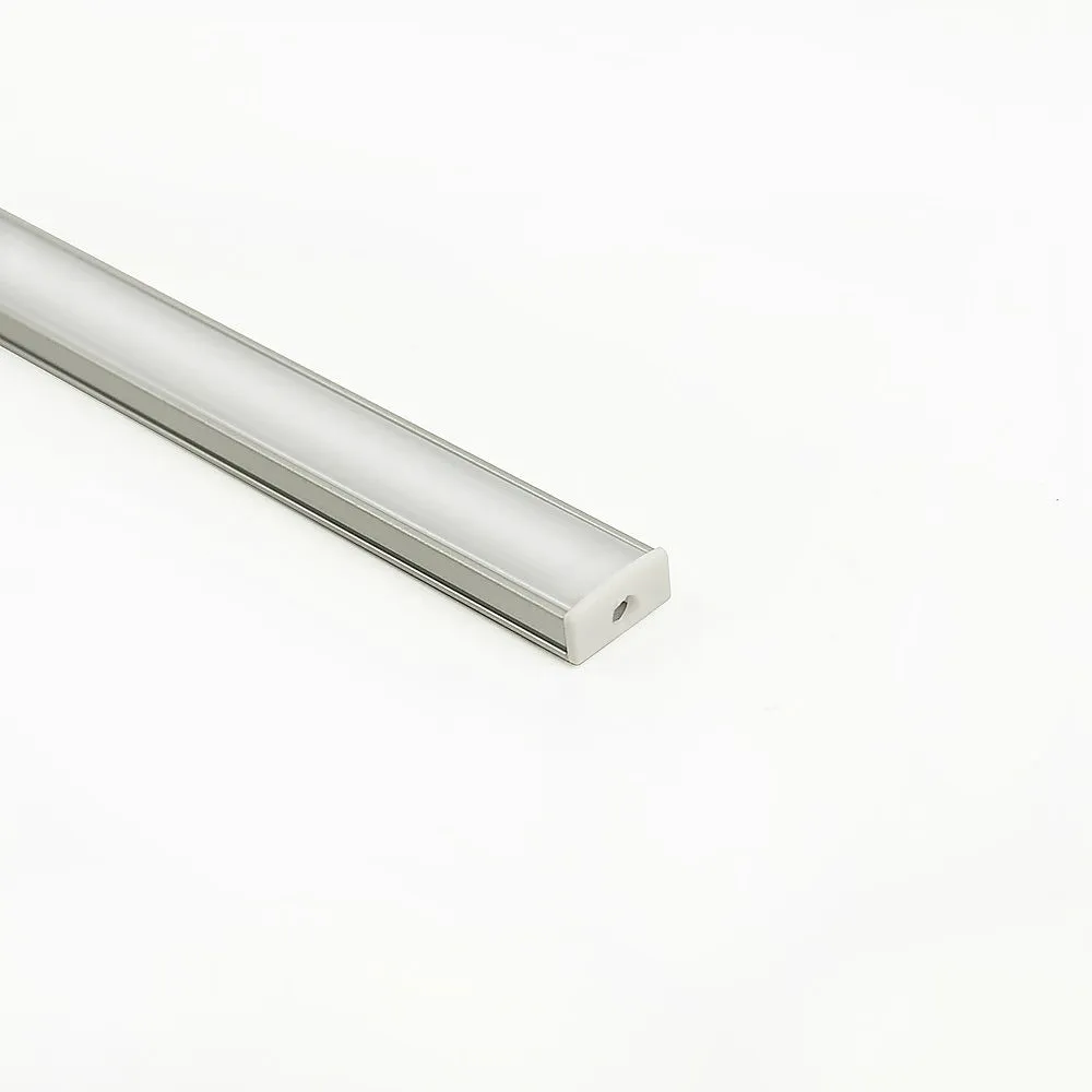 10 x 1M V Style Aluminium LED Channel with Diffuser