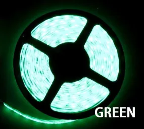 3528SMD Nova Bright Green Super Bright Flexible LED Light  Strip 16 Ft Reel Kit