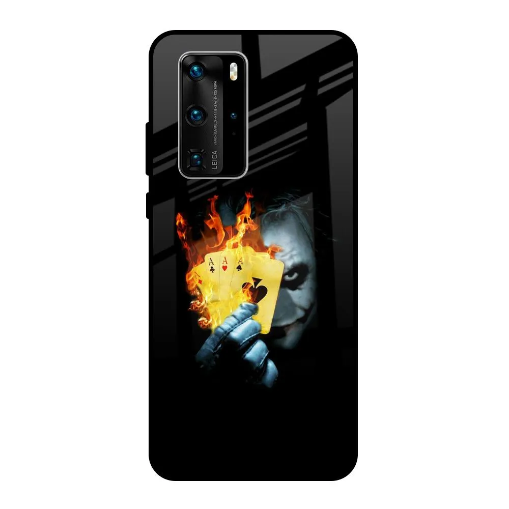 AAA Joker Glass Case for Huawei P40 Pro