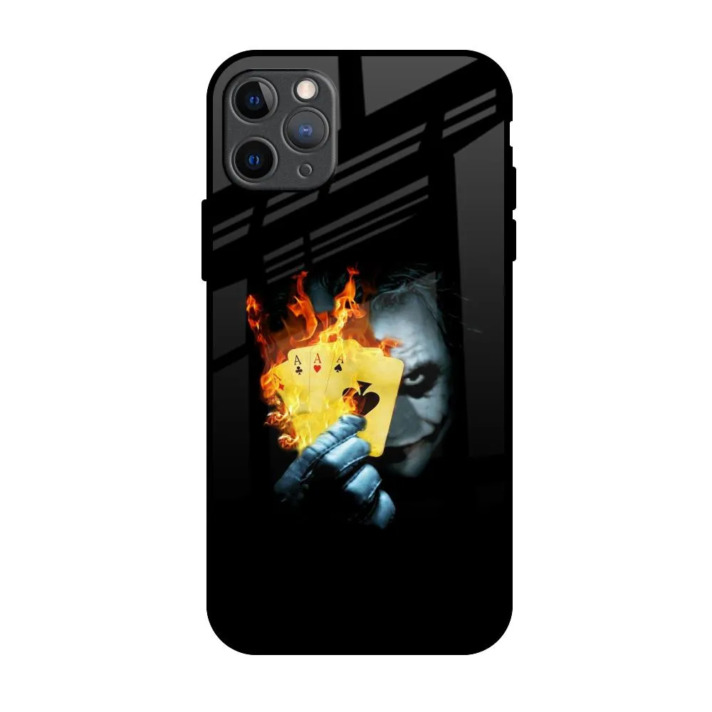 AAA Joker Glass Case for iPhone 11 Pro Max