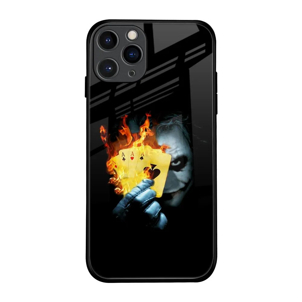 AAA Joker Glass Case for iPhone 11 Pro