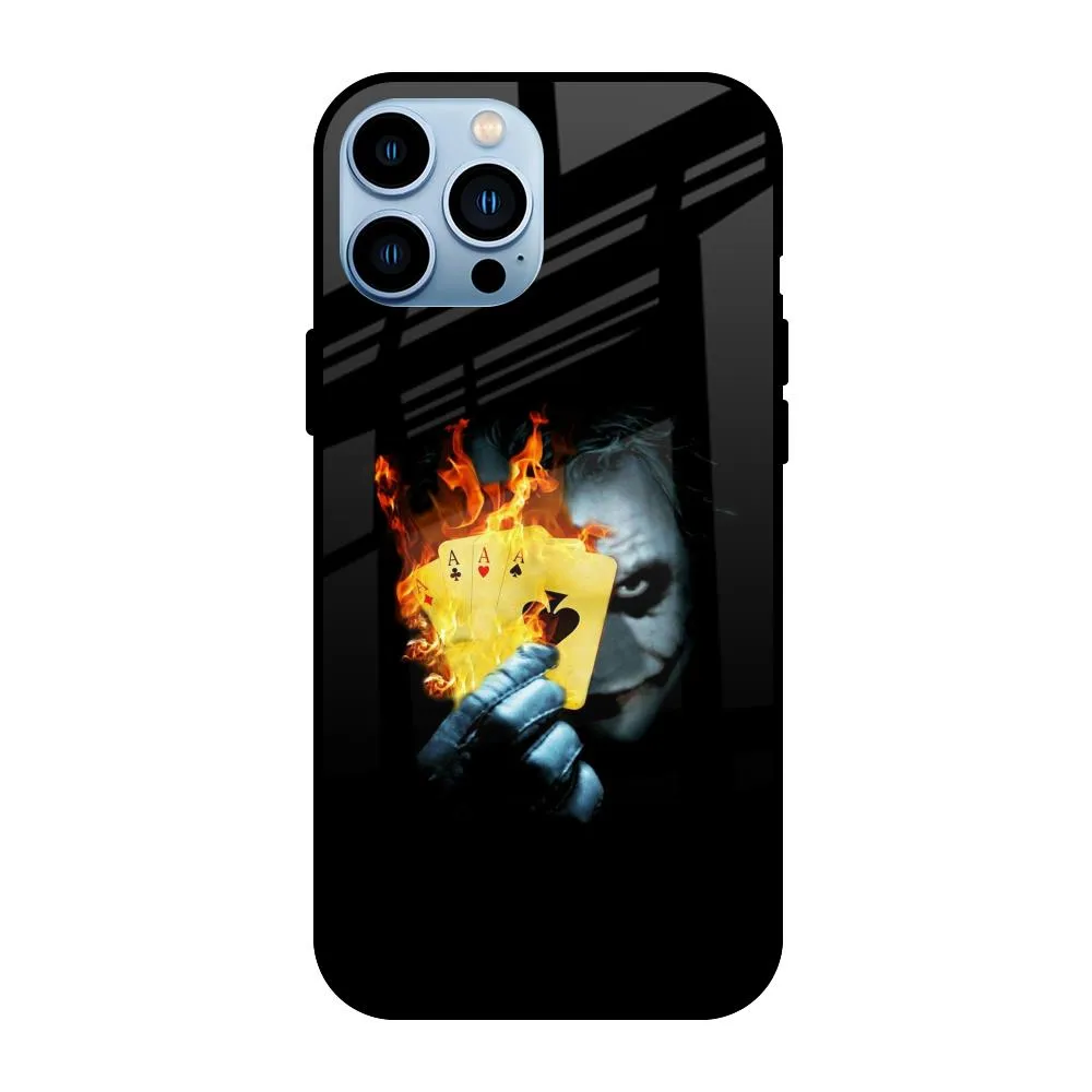 AAA Joker Glass Case for iPhone 13 Pro