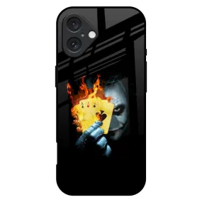 AAA Joker Glass Case for iPhone 16 Plus