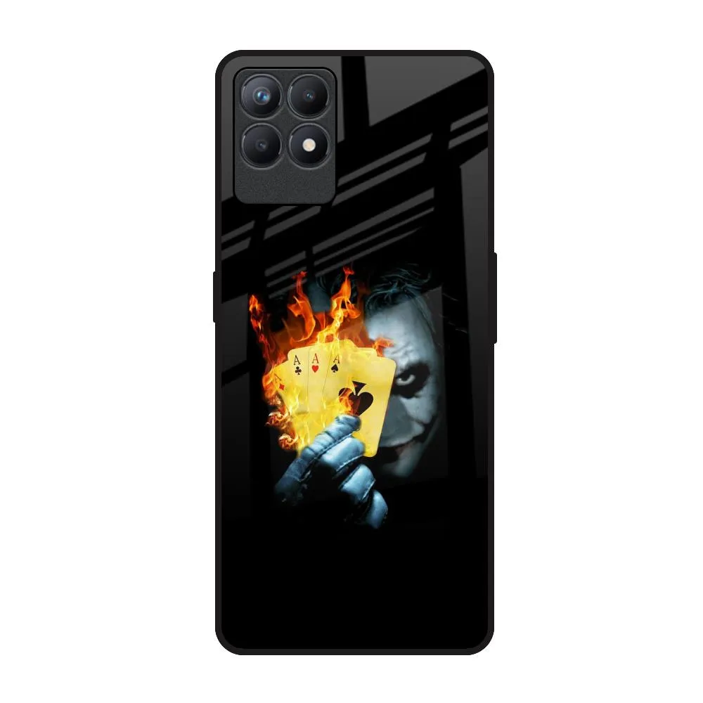 AAA Joker Glass Case for Realme Narzo 50