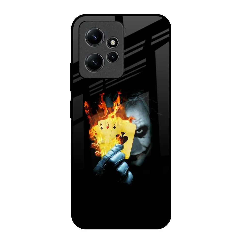 AAA Joker Glass Case for Redmi Note 12