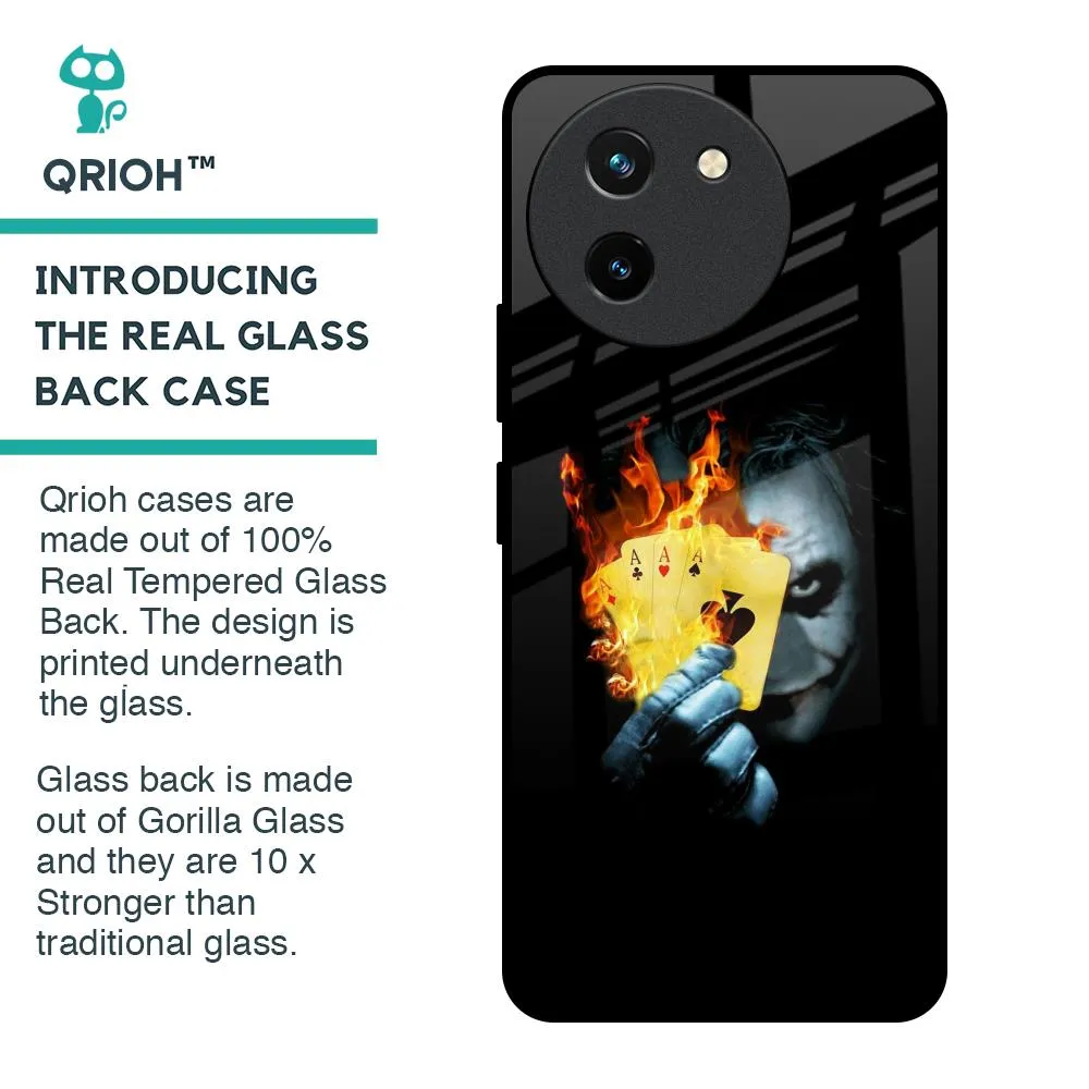 AAA Joker Glass Case for Vivo T3X 5G