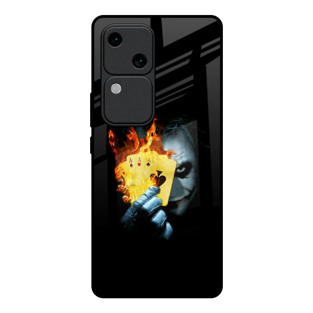 AAA Joker Glass Case for Vivo V30 5G