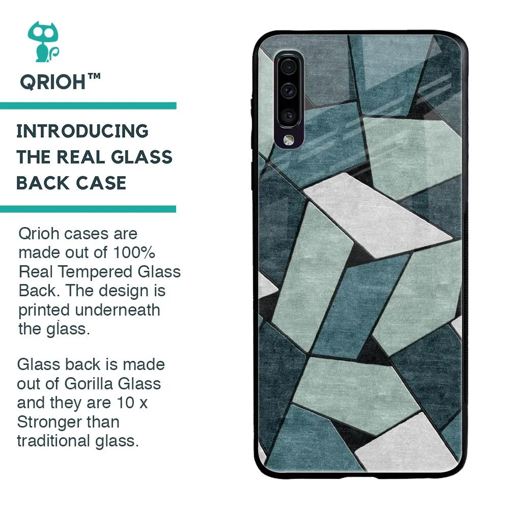 Abstact Tiles Glass Case for Samsung Galaxy A70