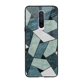 Abstact Tiles Glass Case for Xiaomi Redmi K30