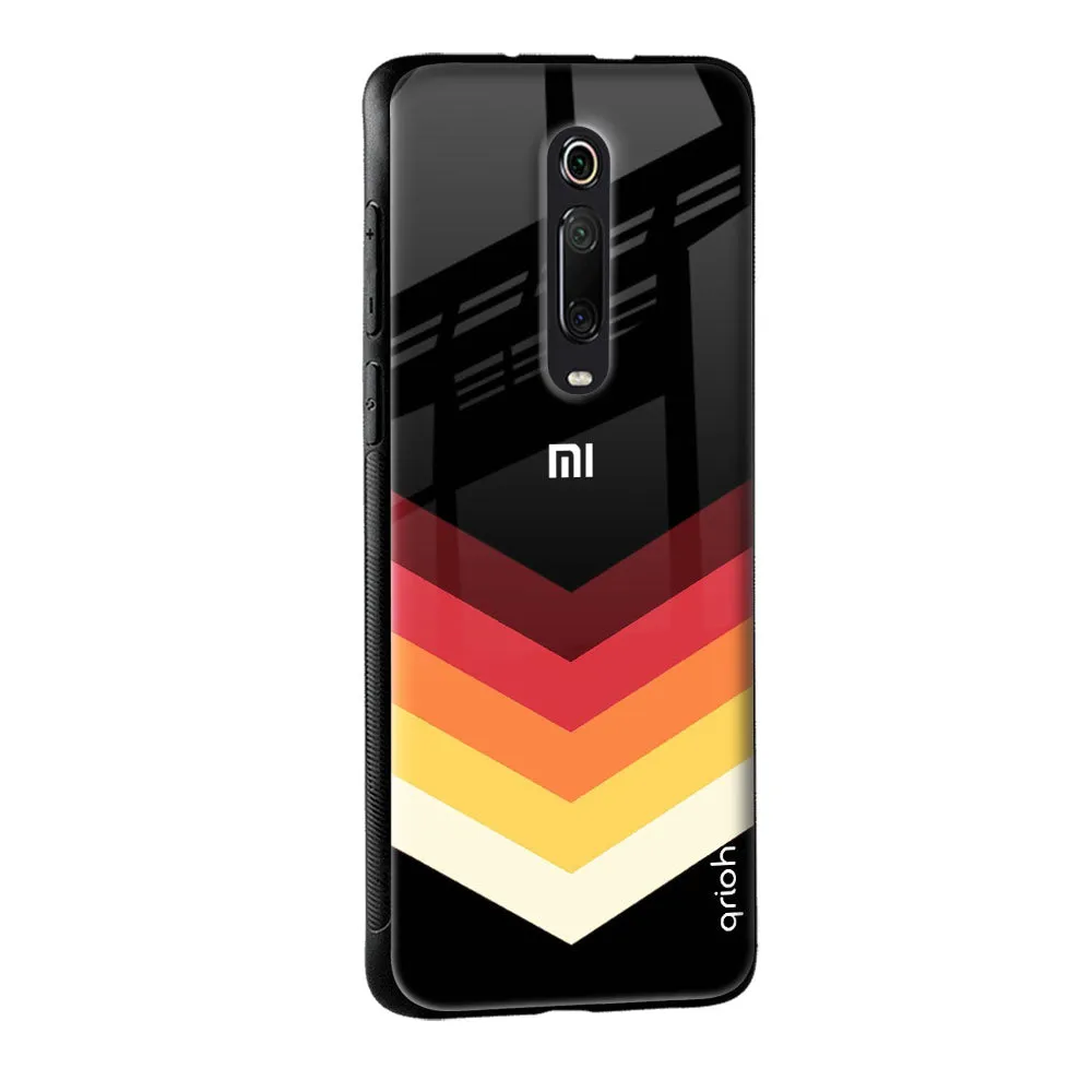 Abstract Arrow Pattern Glass Case For Mi 11 Lite