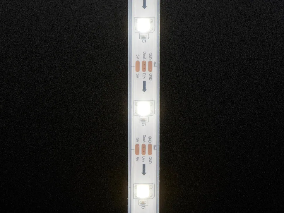 Adafruit NeoPixel Digital RGBW LED Strip - White PCB 30 LED/m