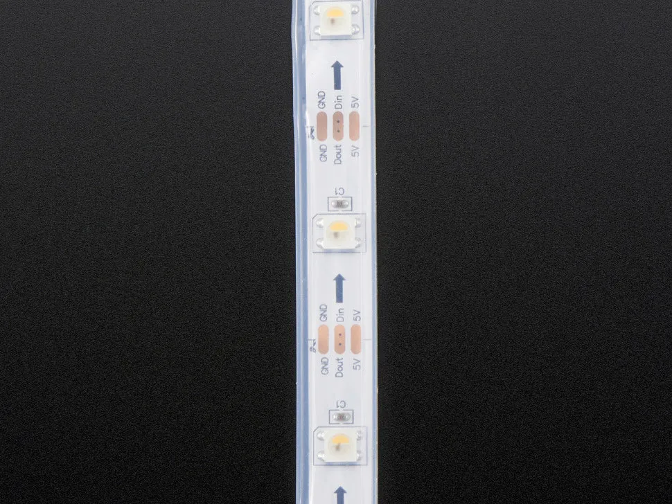 Adafruit NeoPixel Digital RGBW LED Strip - White PCB 30 LED/m