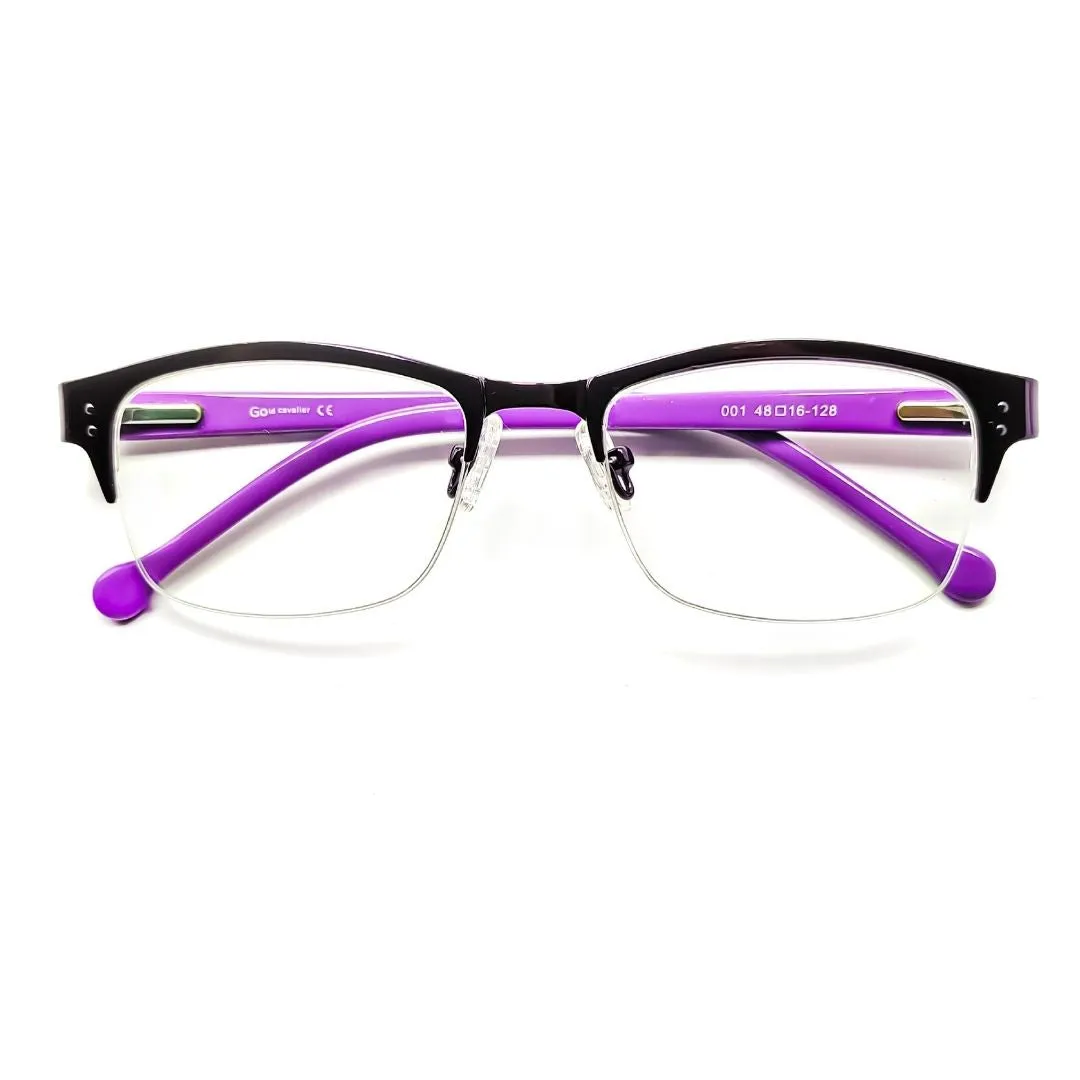 Anti Glare Specs for Computer For Kids With Purple Blue Blocker Lens