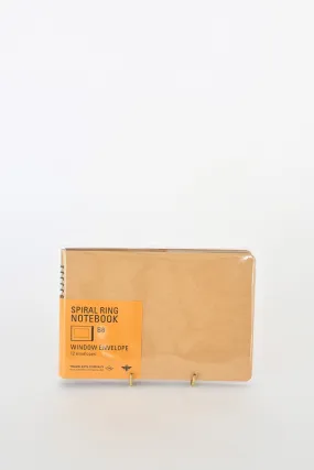 B6 Window Envelope Notebook