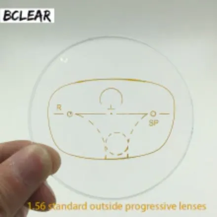 BCLEAR 1.56 Index Outside Progressive Lenses Color Clear