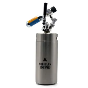 Complete 1 Gallon Mini Keg System