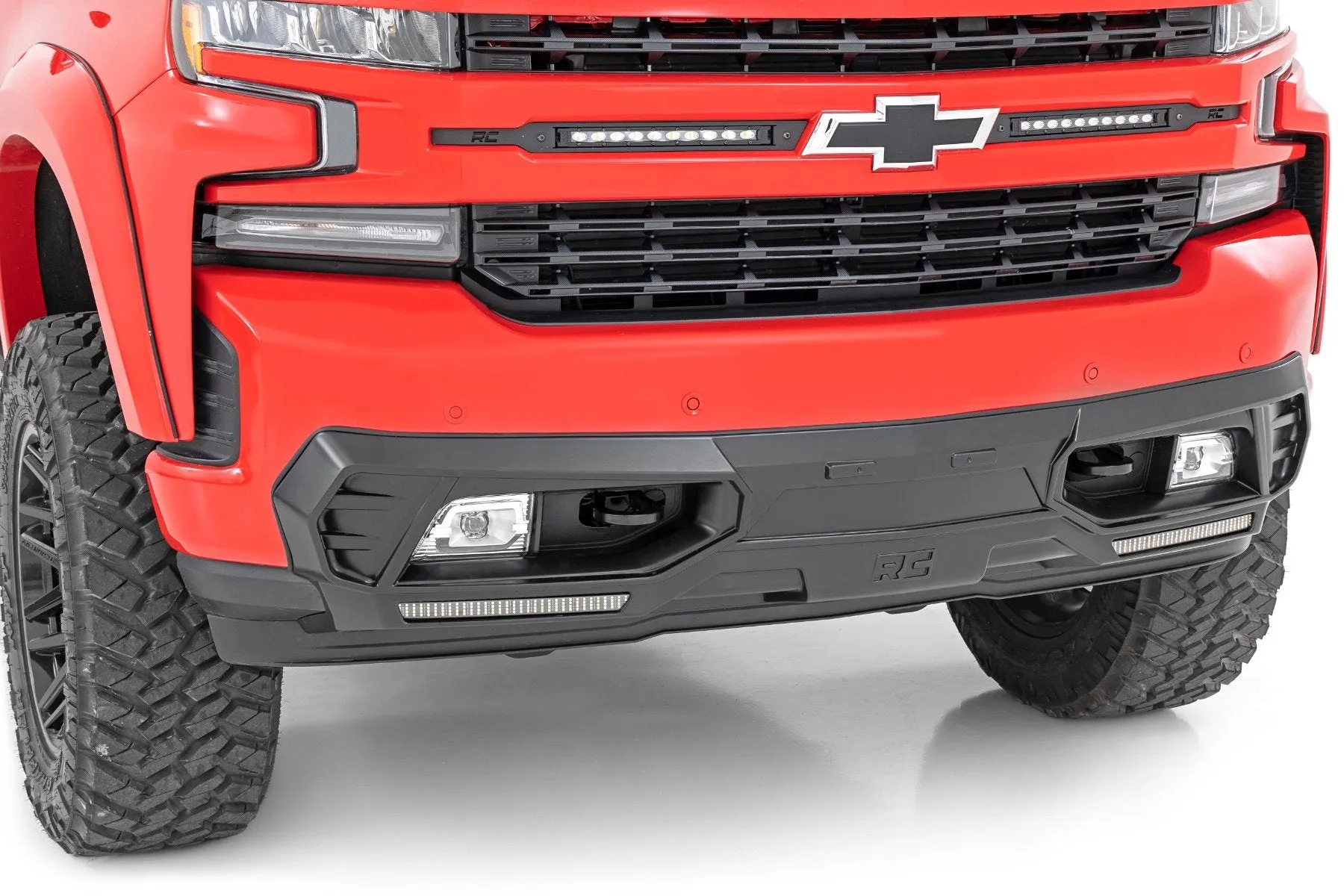 Front Bumper Fascia Cover Kit | Chevy Silverado 1500 2WD/4WD | 2019-2022