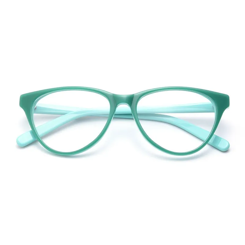 Gmei Women's Eyeglasses Cat-Eye Hypoallergenic Acetate T8044