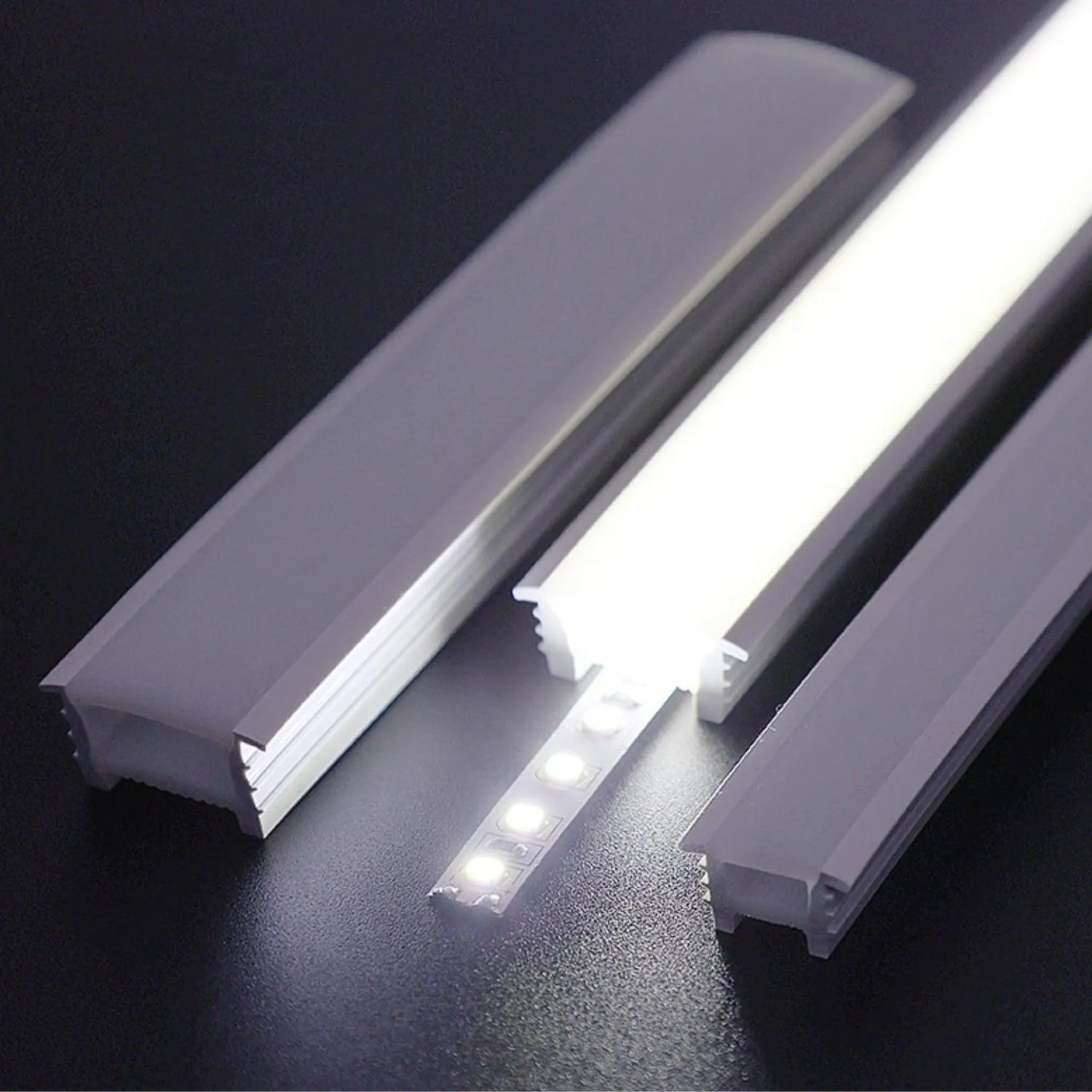 LED Neon Flex & LED Strip Silicone Cover Body Flexible Bendable 30x20mm