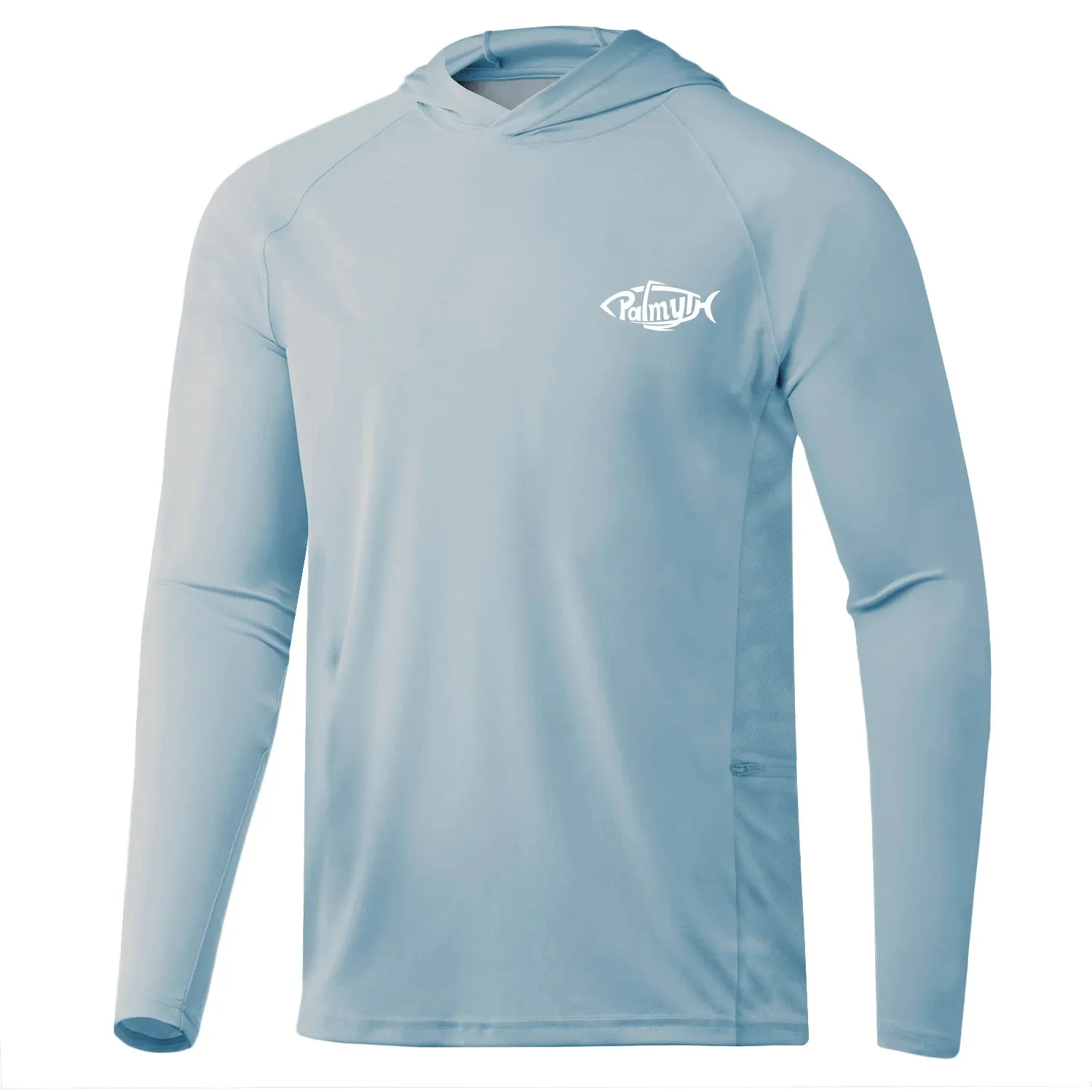 Long Sleeve Hoody Shirts UPF 50  (Tuna Pursuit)