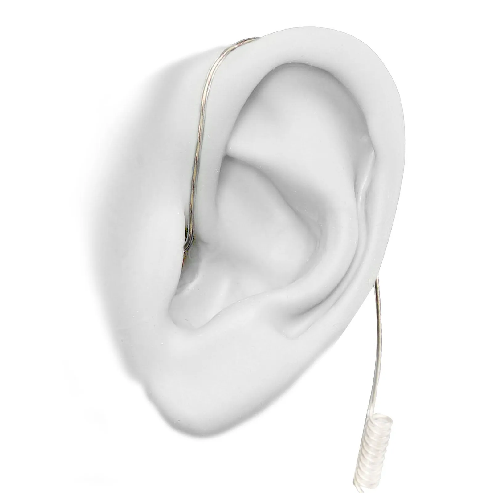 N-Ear 360 Flexo Dual, Tactical Listen Only Earpiece, Braided