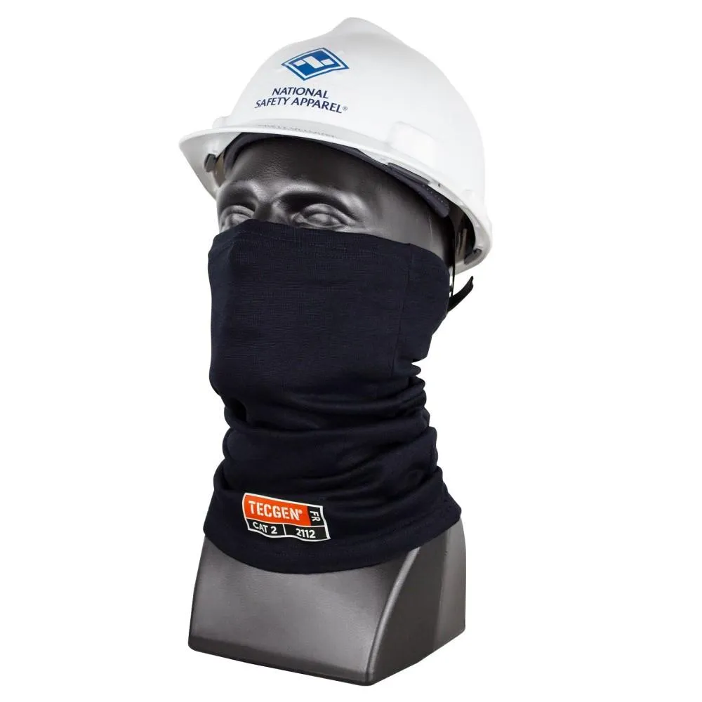 Neck Gaiter - Fire (FR) and Arc Flash Resistant, Short or Long (PK 5 Gaiters) - TECGEN by National Safety Apparel