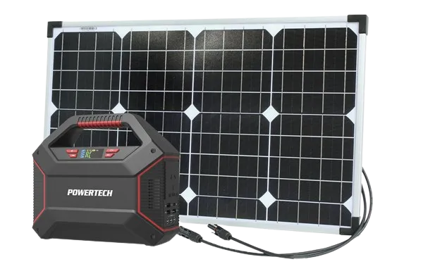 PowerTech - Portable Power Centre & Solar Panel