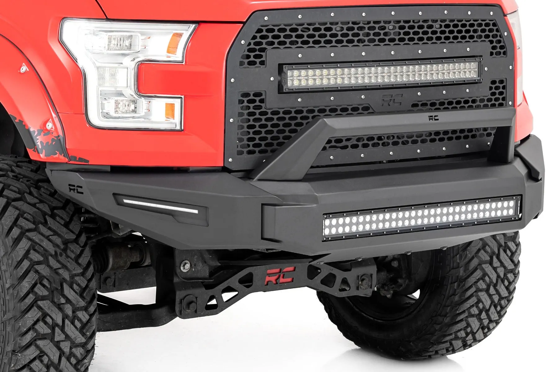 Rough Country 10950A Modular Front Bumper for 2015-2017 F150