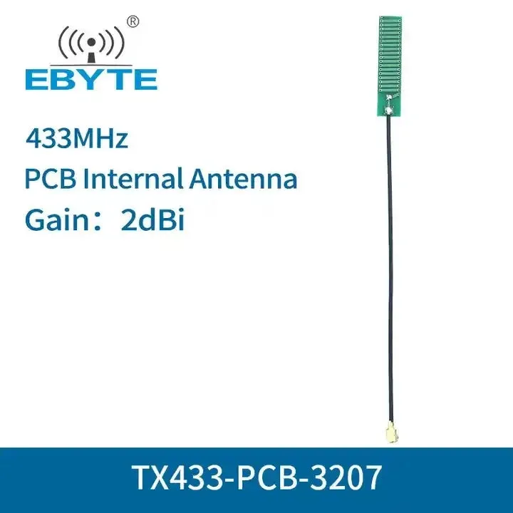 TX433-PCB-3207 433mhz PCB internal uhf antenna IPX wireless iot 4g omnidirectional antenna for communication