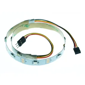 WS2812 Rainbow LED strip 10 LED's, Breadboard Friendly