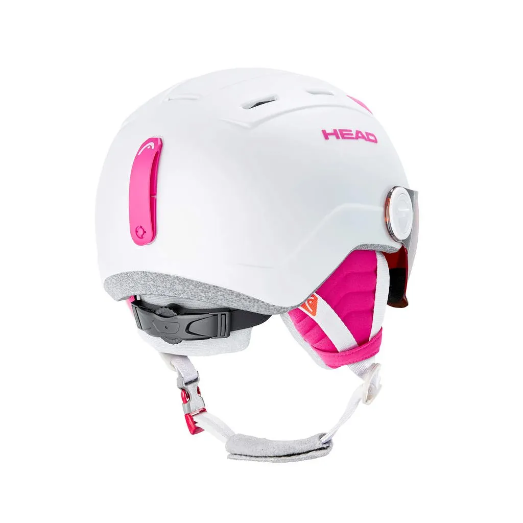 Youth Helmet Head Maja Visor - White